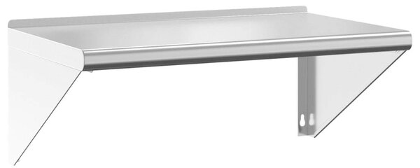 VidaXL Fali Polc - Rozsdamentes Acél - 75x45cm