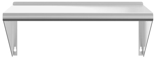 VidaXL Fali Polc - Rozsdamentes Acél - 75x45cm