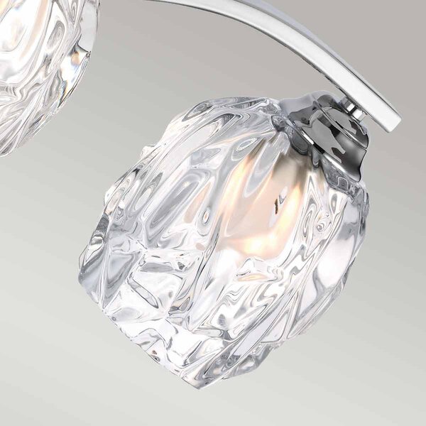 Feiss glamour klasszikus tükör világítás bath króm átlátszó elsfe-kalli3-bath IP44