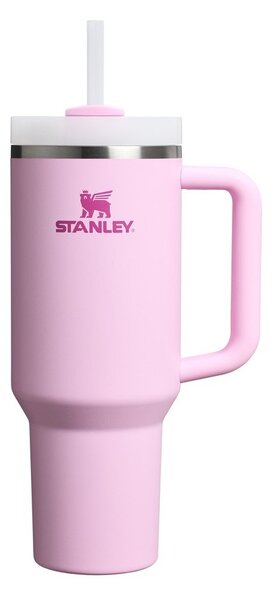 Rózsaszín rozsdamentes acél termosz szívószállal 1,18 l Quencher H2.0 FlowState Tumbler Cherry Blossom – Stanley