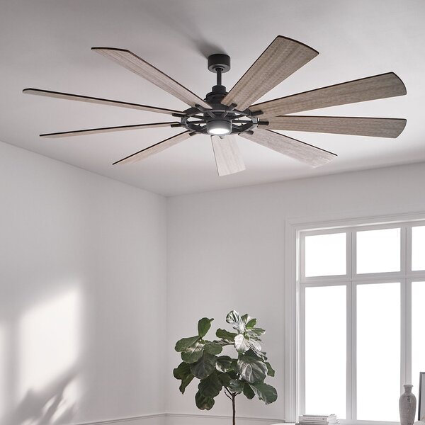 Kichler loft mennyezeti ventilátor gentry xl sötét dió könnyű dió cink elsklf-gentry-85-wz