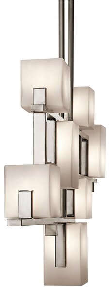 Kichler modern csillár city lights fehér nikkel elskl-city-lights7b