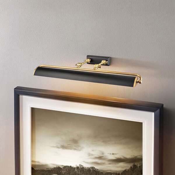 Elstead lighting klasszikus falikép világítás winchfield matt fekete sárgaréz elswinchfieldpllabmb