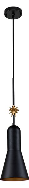 Elstead glamour modern függeszték etoile matt fekete arany elsetoile-p-m-mb