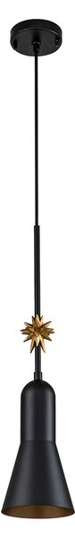 Elstead glamour modern függeszték etoile matt fekete arany elsetoile-p-s-mb