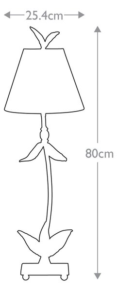 Flambeau klasszikus asztali lámpa red bella arany elsfb-redbell-tl-gd