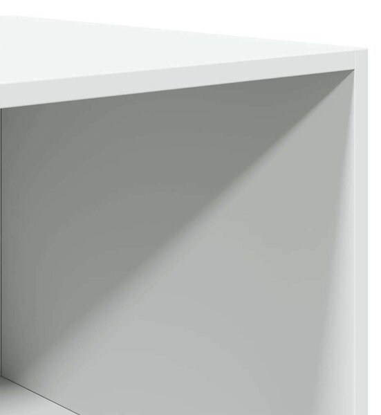 VidaXL Ruhásszekrény - Fa - Fehér - 80x50x200cm