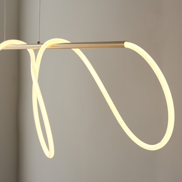Endon modern függeszték attalea fehér arany end97629