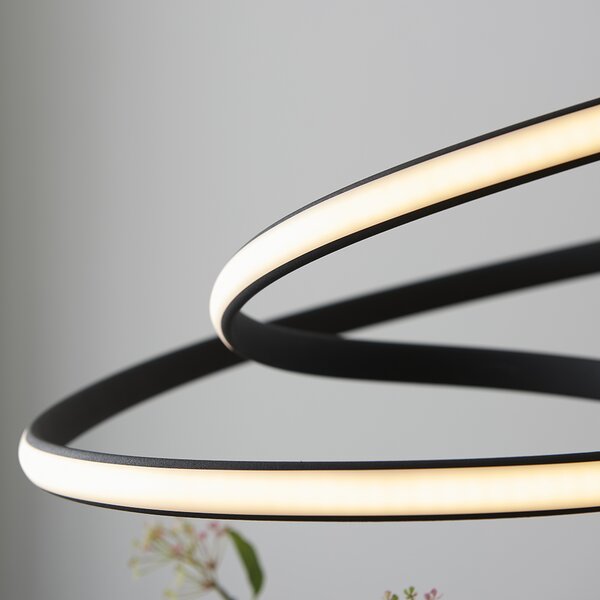 Endon modern függeszték dune fehér fekete end97632