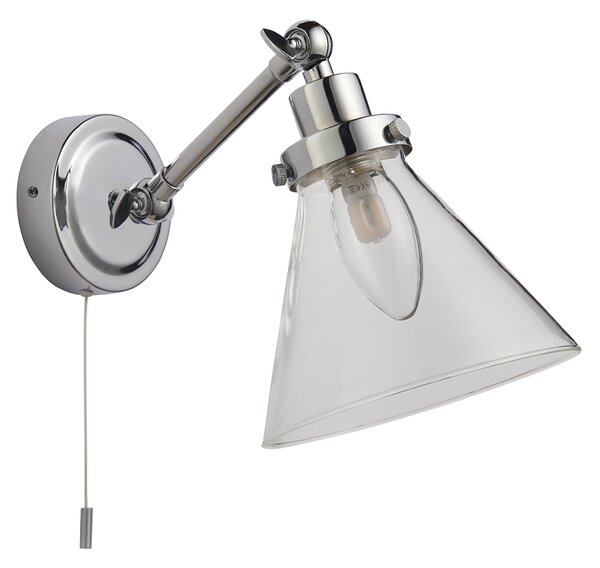 Endon modern skandináv fürdőszobai lámpa faraday króm átlátszó end93853 IP44