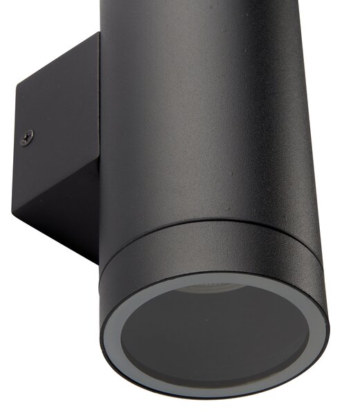 Endon modern kültéri led lámpa palin xl átlátszó fekete struktúra end98438 IP44