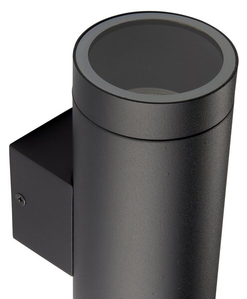 Endon modern kültéri led lámpa palin xl átlátszó fekete struktúra end98438 IP44