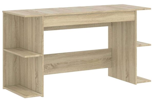VidaXL Íróasztal Sonoma Tölgy - 140x50x75 cm