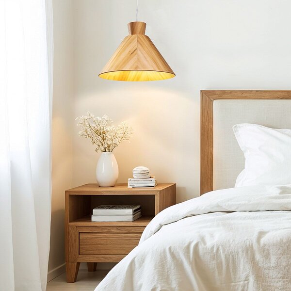 Quintiesse modern skandináv függeszték conical faipari elsqn-conical-pmteak