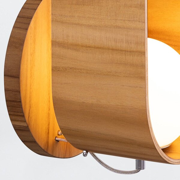 Quintiesse modern skandináv fali lámpa sfera faipari elsqn-sfera-wb-lteak