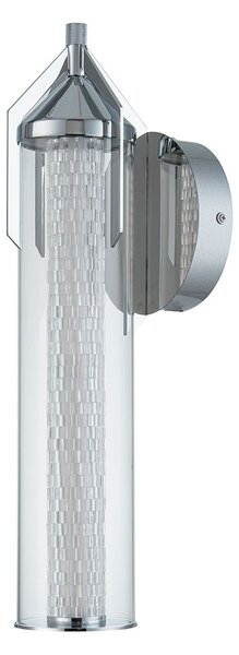Quintiesse modern fürdőszobai lámpa espada csiszolt króm átlátszó elsqn-espada-1w-pc IP44