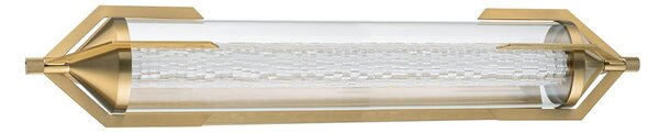 Quintiesse modern fürdőszobai lámpa espada átlátszó csiszolt arany elsqn-espada-2w-bg IP44