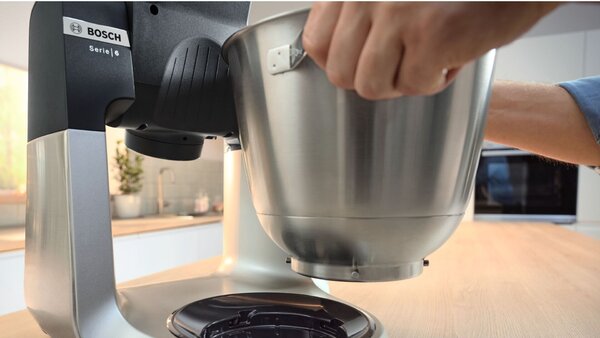 Bosch MUM6 Keverőtál - Rozsdamentes Acél - 3,9 Liter
