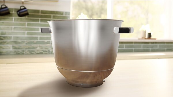Bosch MUM6 Keverőtál - Rozsdamentes Acél - 3,9 Liter