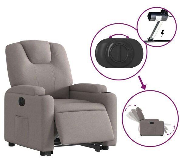 VidaXL Elektromos Fotel Felállást Segítő - Tópszín