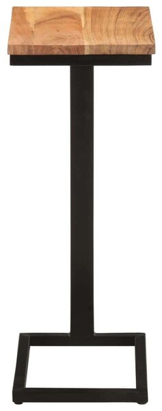 VidaXL 2 db tömör akácfa kisasztal 31,5 x 24,5 x 64,5 cm