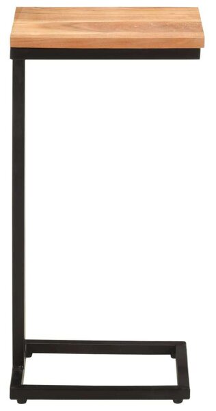 VidaXL 2 db tömör akácfa kisasztal 31,5 x 24,5 x 64,5 cm