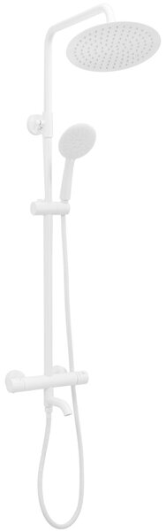Rea Lungo, zuhanygarnitúra termosztatikus csapteleppel, fehér, REA-P6608