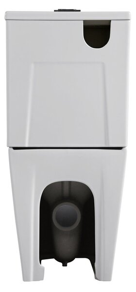 Erga Jotta, WC kombinált csésze 640x365x820 mm, Perem nélküli + wc ülőke, fényes fehér, ERG-V03-JOTTA-RIM-WH
