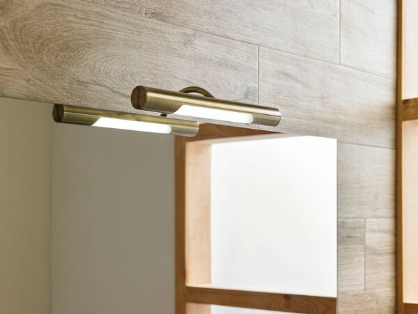 Sapho Sapho, ANDREA LED lámpa, 5W, 284x32x134mm, bronz, E26717CI