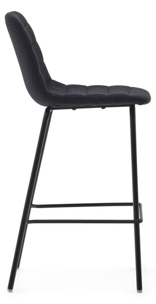 Fekete bárszék szett 2 db-os 92,5 cm Zunilda – Kave Home