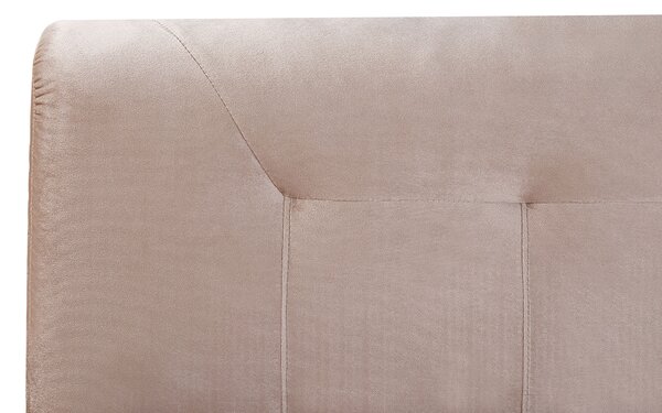 Franciaágy Bársony MARQUISE 160 x 200 cm Bézs