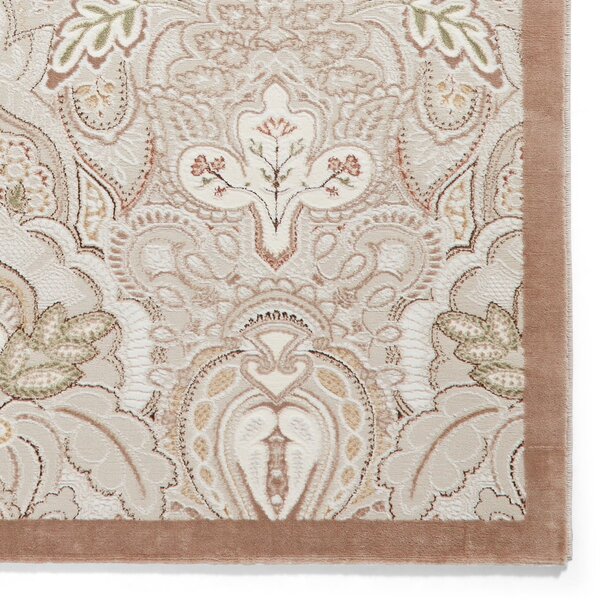 Krémszínű szőnyeg 120x170 cm Damask Bronze – Think Rugs