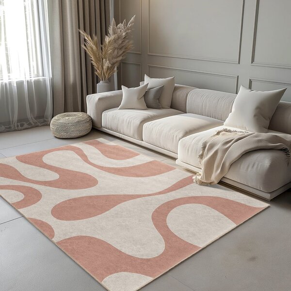 Rózsaszín mosható szőnyeg 160x230 cm Strawberry Latte – Mila Home