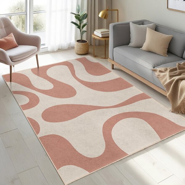 Rózsaszín mosható szőnyeg 160x230 cm Strawberry Latte – Mila Home