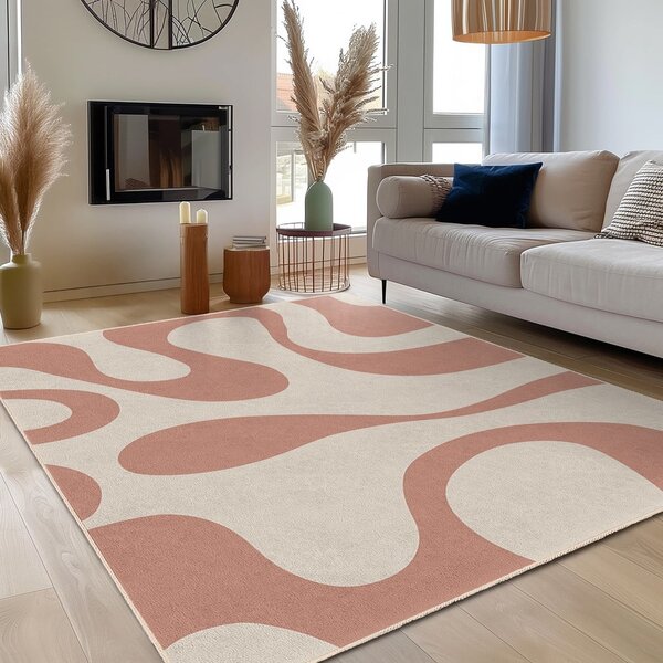 Rózsaszín mosható szőnyeg 160x230 cm Strawberry Latte – Mila Home
