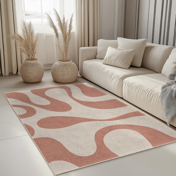 Rózsaszín mosható szőnyeg 160x230 cm Strawberry Latte – Mila Home