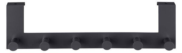 Fekete fém ajtófogas 39 cm Celano – Wenko