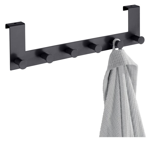 Fekete fém ajtófogas 39 cm Celano – Wenko