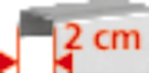 Fekete fém ajtófogas 39 cm Celano – Wenko