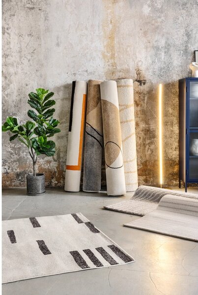 Szürke-krémszínű szőnyeg 80x150 cm Mosaica – Bonami Selection