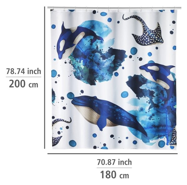 Zuhanyfüggöny 200x180 cm Aquaris – Wenko