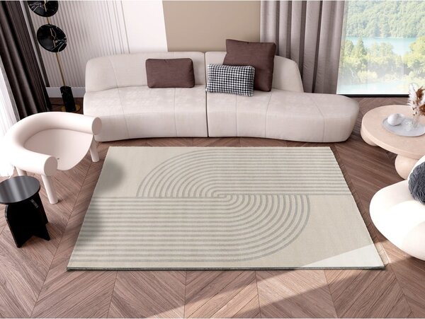 Szürke-krémszínű szőnyeg 80x150 cm Zen – Universal