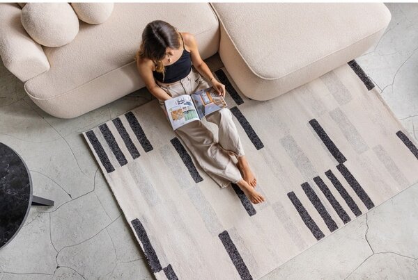 Szürke-krémszínű szőnyeg 80x150 cm Mosaica – Bonami Selection
