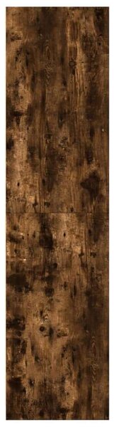 VidaXL tölgy színű szerelt fa ruhásszekrény 50 x 50 x 200 cm