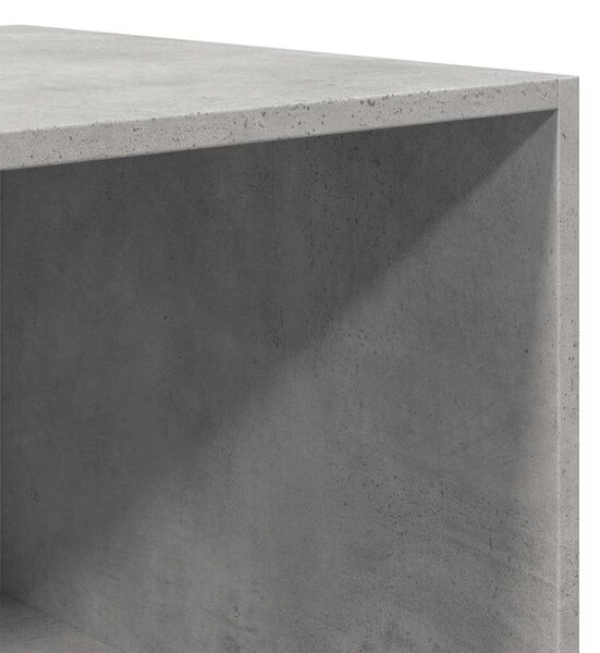 VidaXL Polcrendszer - Beton Szürke - 5 Polcos - 50x50x200 cm