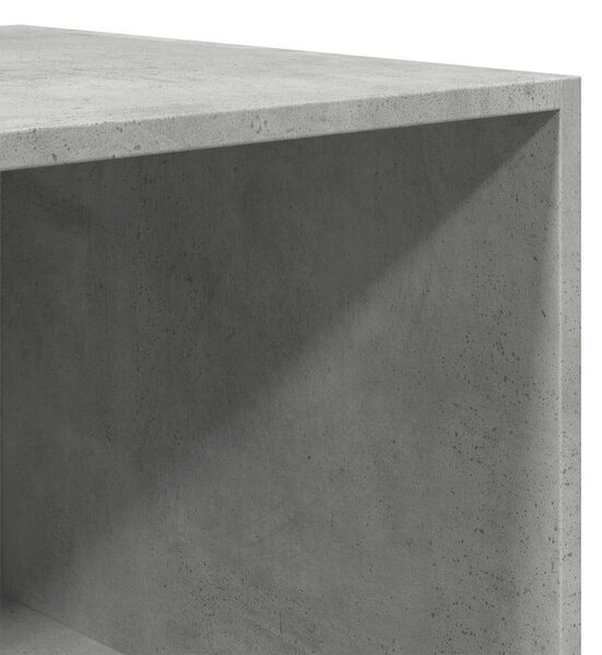 VidaXL Ruhásszekrény - Beton Szürke - 80x50x200 cm