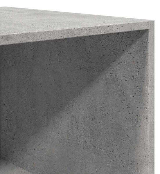 VidaXL Ruhásszekrény - Beton Szürke - 100x50x200 cm