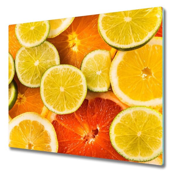 Üveg vágódeszka Citrusfélék