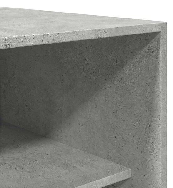 VidaXL Ruhaszekrény - Betonszürke - 100x50x200 cm
