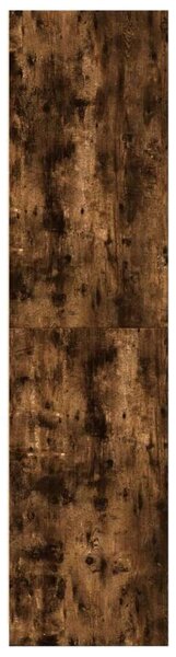 VidaXL Ruhaszekrény - Füstös Tölgy - 100x50x200 cm